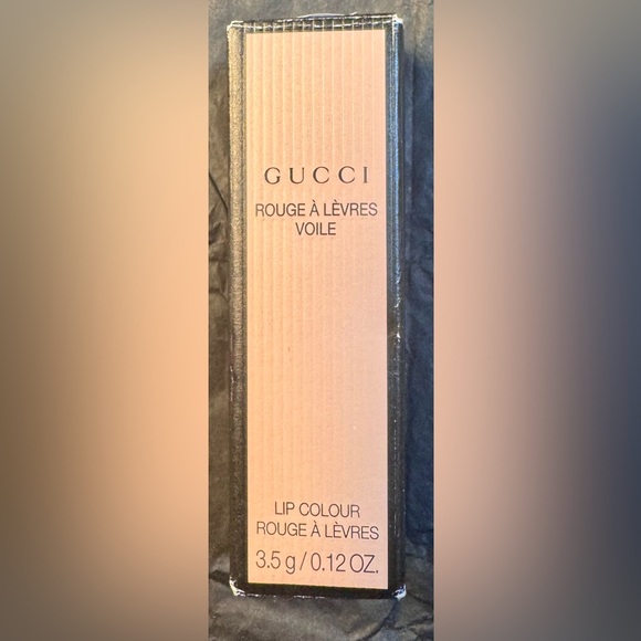 🆕 NIB GUCCI - Rouge A Levres Voile Lip Colour - #508 Diana Amber 3.5g/0.12oz - Picture 6 of 13
